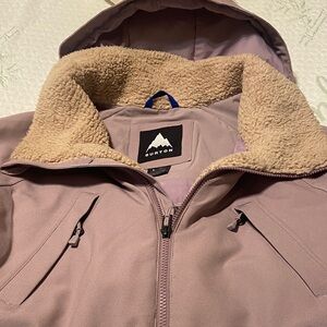 Burton Prowess Insulated Jacket with Fleece Lining - like new